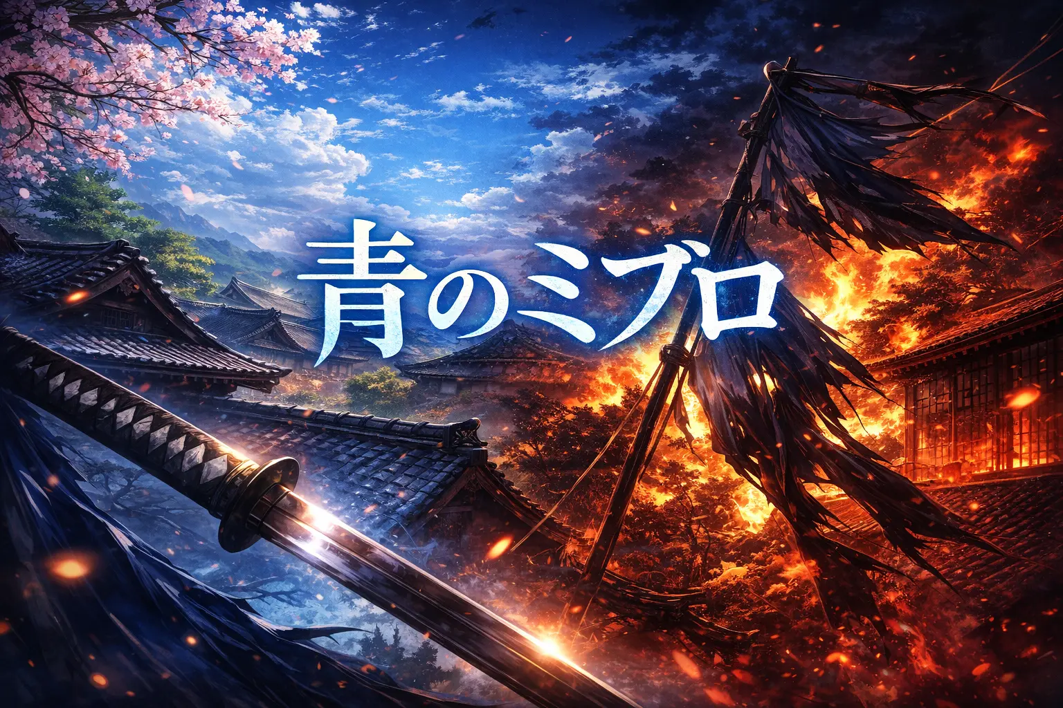 青のミブロの主題歌OP・ED一覧をまとめた記事のアイキャッチ画像