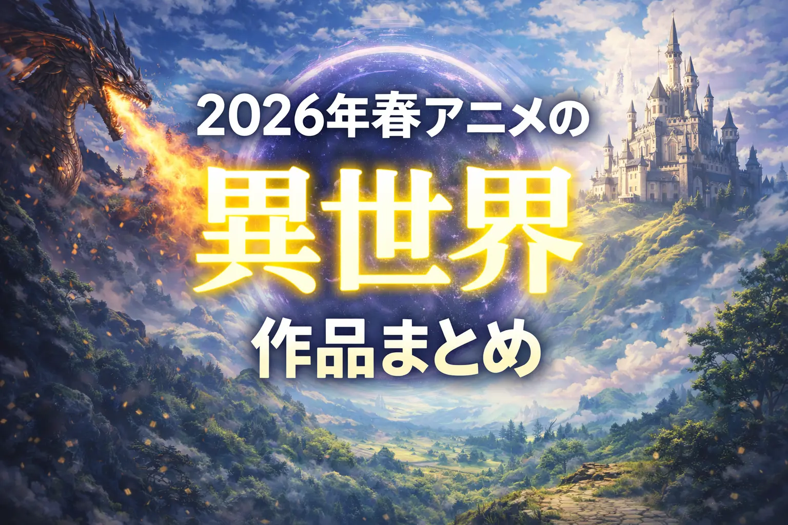 2026年春アニメの異世界作品まとめ一覧