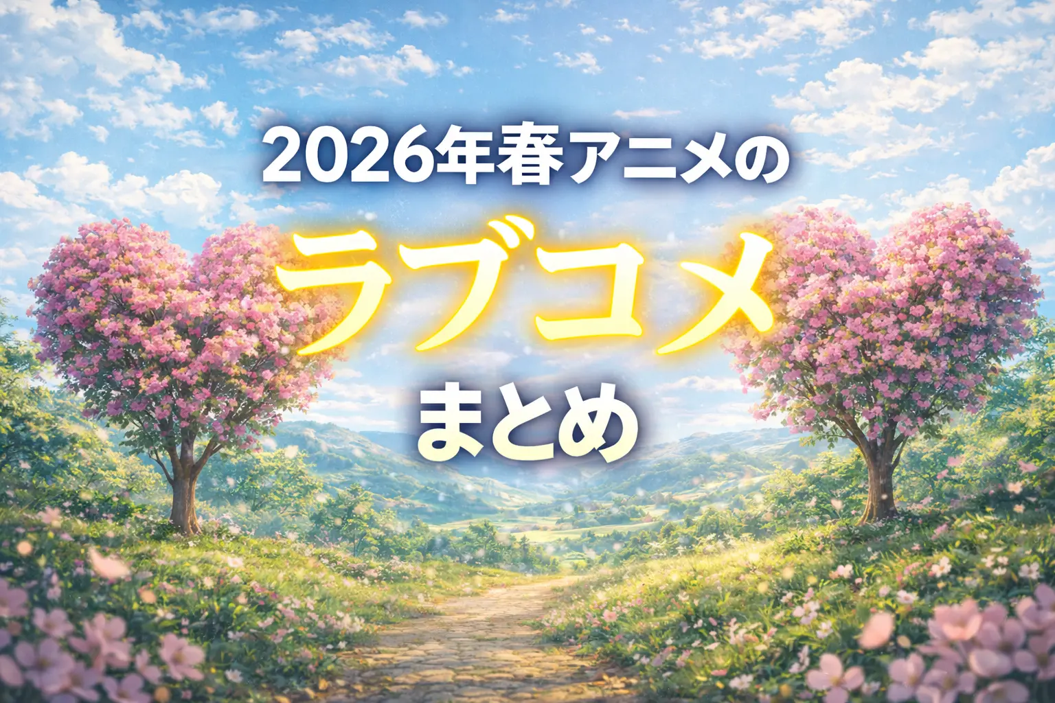 2026年春アニメのラブコメ作品まとめ